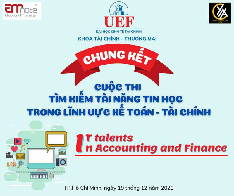 AMNOTE ĐỒNG HÀNH CÙNG UEF – CUỘC THI TÌM KIẾM TÀI NĂNG TIN HỌC TRONG LĨNH VỰC KẾ TOÁN – TÀI CHÍNH