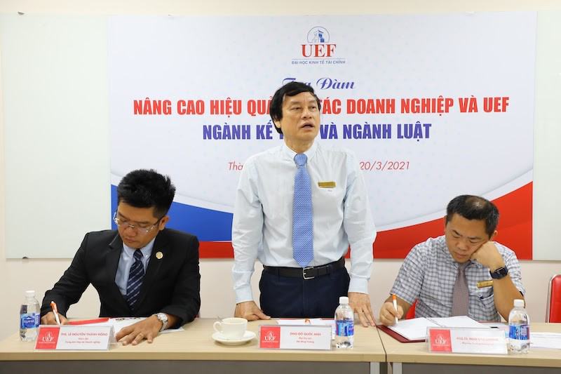 AMNOTE  THAM DỰ TỌA ĐÀM “NÂNG CAO HIỆU QUẢ HỢP TÁC DOANH NGHIỆP VÀ UEF”