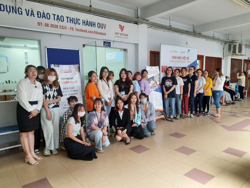 Students of HCMC Open University were quipped with career skills with ACVA Course